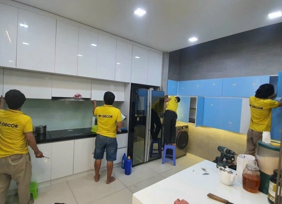 Thi công mới, sửa chữa xây dựng