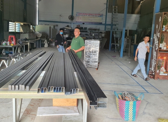 Sản xuất Inox, sắt