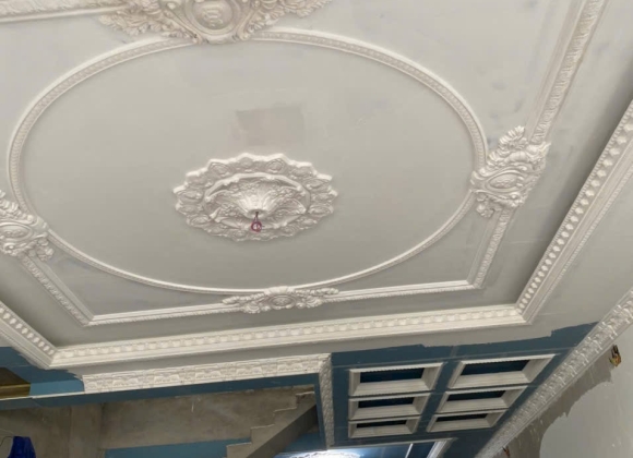 Thi Công Vách, Trần Thạch Cao