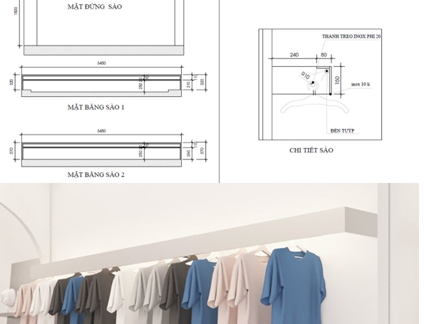 Thiết Kế Shop Thời  Trang FUNT Trần Quang Diệu Q3