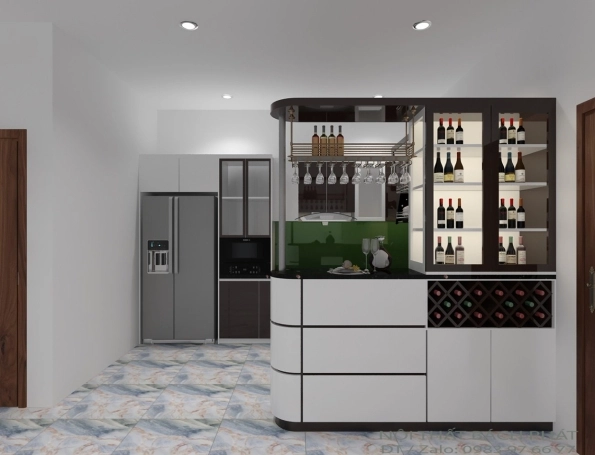 Thiết kế bếp nhà chị Tú Vĩnh Lộc Q.Bình Tân