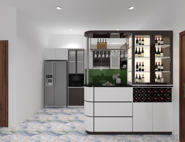 Thiết kế bếp nhà chị Tú Vĩnh Lộc Q.Bình Tân