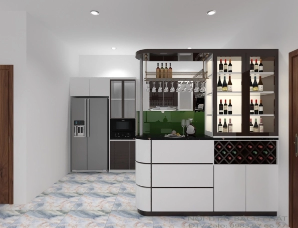 Thiết kế bếp nhà chị Tú Vĩnh Lộc Q.Bình Tân