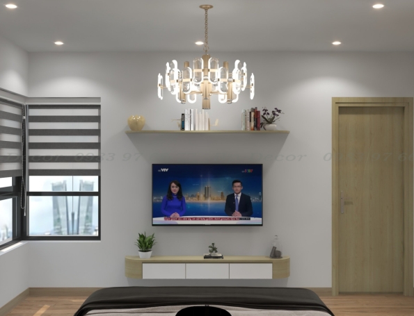 Thiết kế nội thất phòng ngủ căn hộ Celadon City