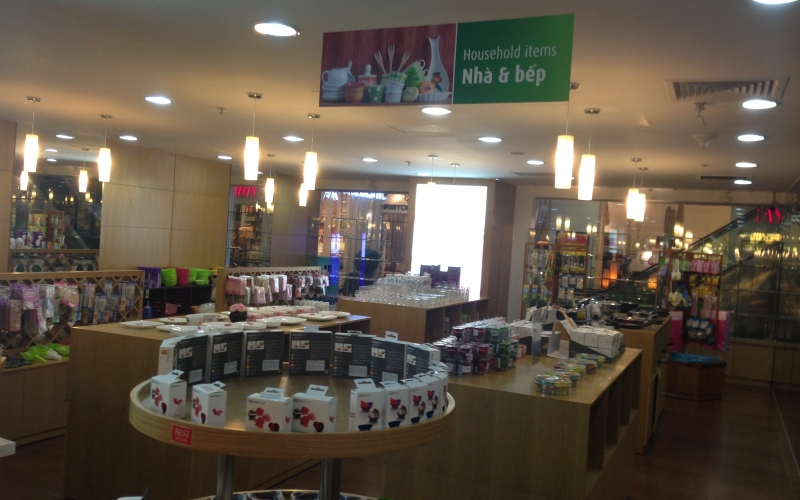 THI CÔNG SIÊU THỊ TTGD - UNIONSQUARE Q1