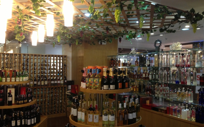 THI CÔNG SIÊU THỊ TTGD - UNIONSQUARE Q1