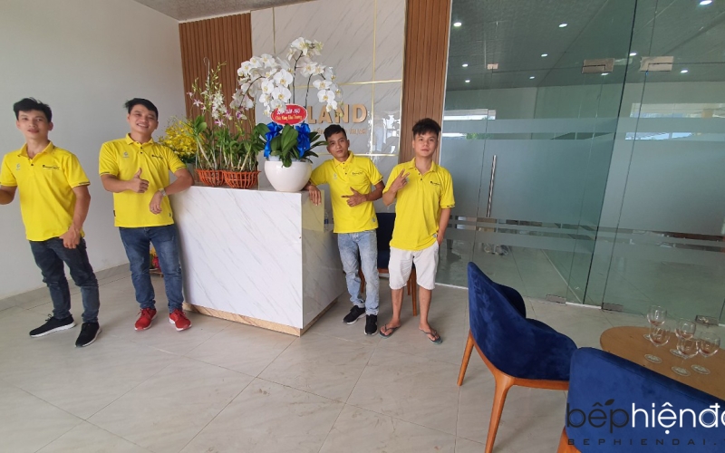 THI CÔNG NỘI THẤT VP HTLAND PHÚ QUỐC