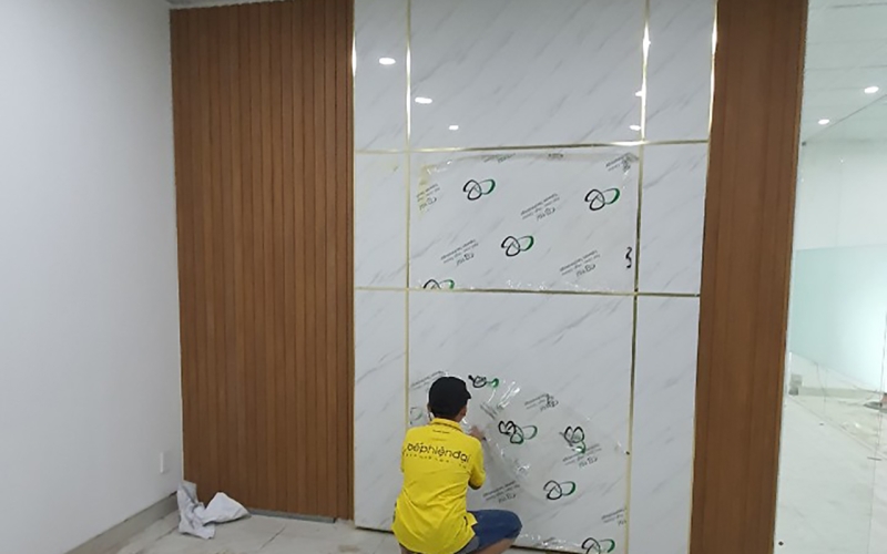 THI CÔNG NỘI THẤT VP HTLAND PHÚ QUỐC