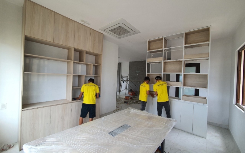 Nội thất VP Cty BDS PQR - Phú Quốc