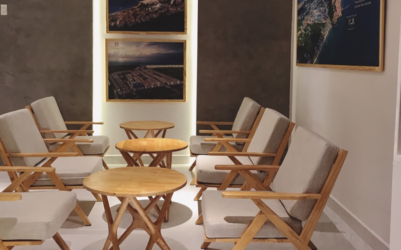Nội thất VP Cty BDS PQR - Phú Quốc