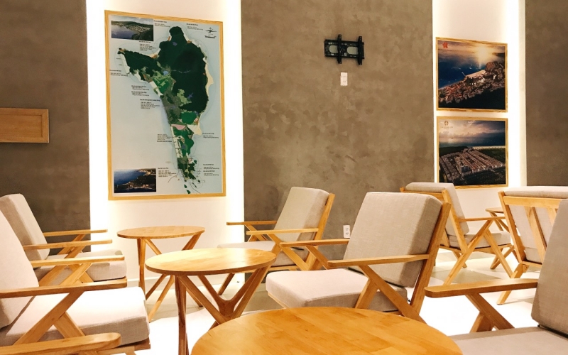 Nội thất VP Cty BDS PQR - Phú Quốc