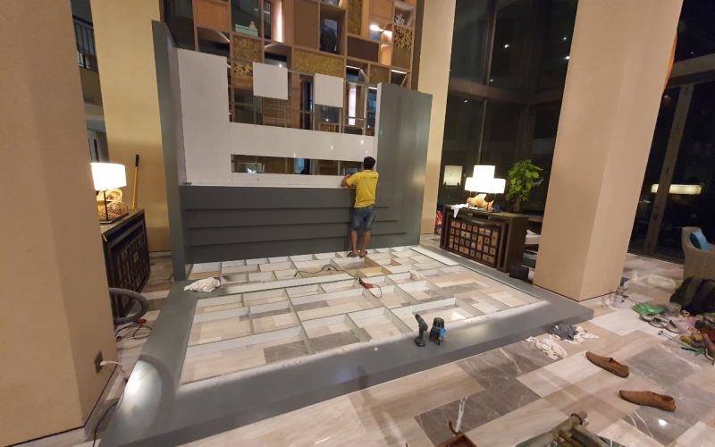 Thi Công Booth Sàn BĐS Khách Sạn 5* -  Phú Quốc