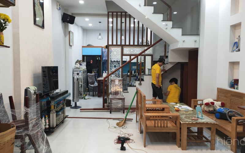 THI CÔNG BẾP NHÀ ANH CHUNG - Q6