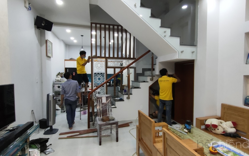 THI CÔNG BẾP NHÀ ANH CHUNG - Q6