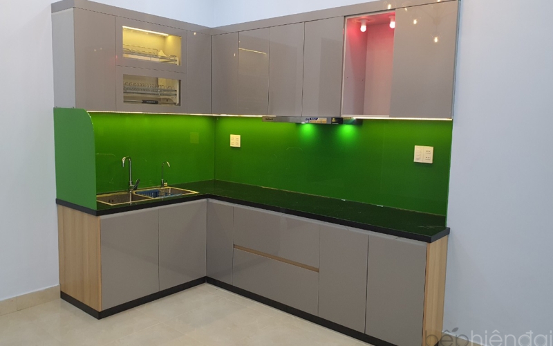 THI CÔNG BẾP NHÀ CHỊ VĂN - ĐƯỜNG 18B BÌNH TÂN