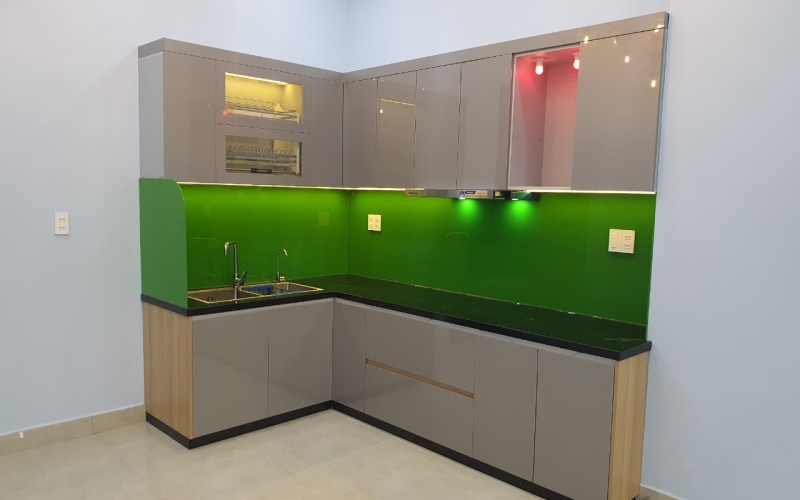 THI CÔNG BẾP NHÀ CHỊ VĂN - ĐƯỜNG 18B BÌNH TÂN