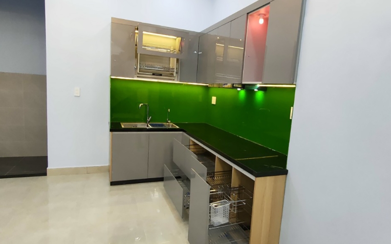 THI CÔNG BẾP NHÀ CHỊ VĂN - ĐƯỜNG 18B BÌNH TÂN