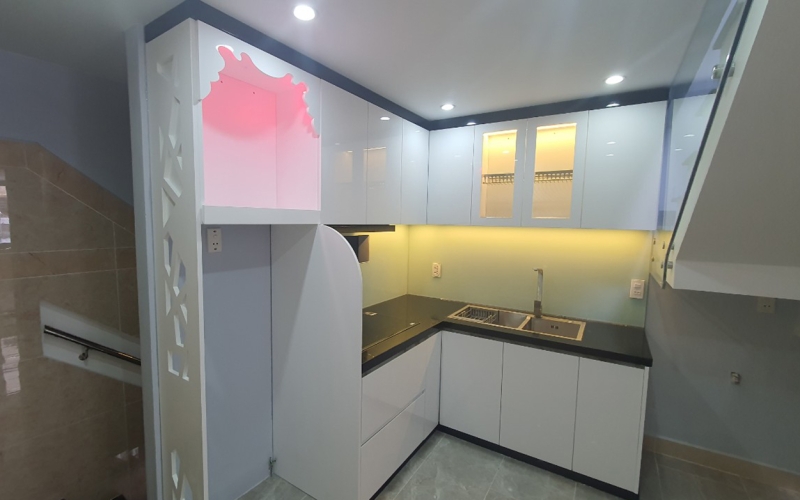 Thi Công Tủ Bếp Nhà Anh Trung Q10