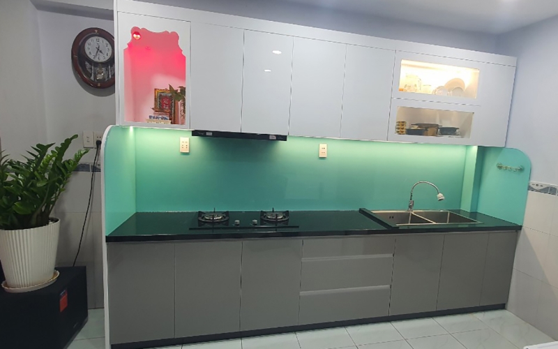 THI CÔNG BẾP NHÀ ANH DŨNG - Đ.ĐẤT MỚI BÌNH TÂN