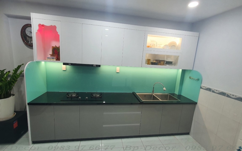 THI CÔNG BẾP NHÀ ANH DŨNG - Đ.ĐẤT MỚI BÌNH TÂN