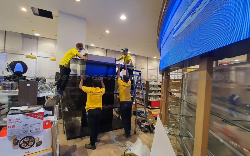 THI CÔNG KHU TRƯNG BÀY MINH LONG I - AEON BÌNH TÂN