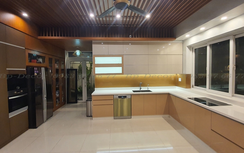 THI CÔNG BẾP BIỆT THỰ ANH QUANG - THỦ ĐỨC