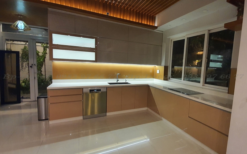 THI CÔNG BẾP BIỆT THỰ ANH QUANG - THỦ ĐỨC