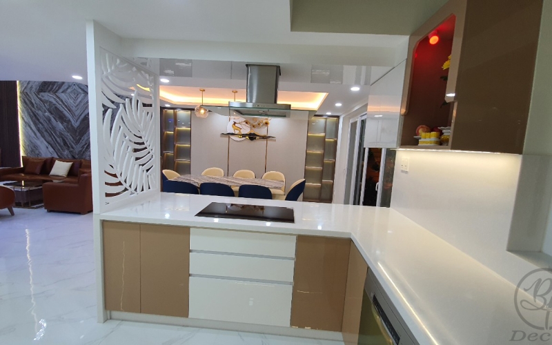 THI CÔNG BẾP BIỆT THỰ ANH ĐỨC HOA - TÂN PHÚ