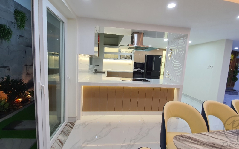 THI CÔNG BẾP BIỆT THỰ ANH ĐỨC HOA - TÂN PHÚ