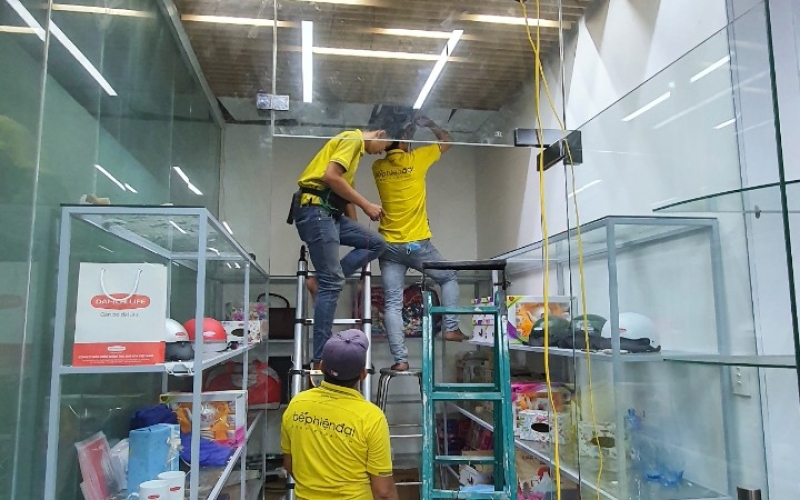 THI CÔNG VP DAICHI LIFE - 68 HỒNG HÀ TÂN BÌNH