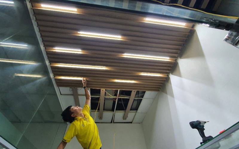 THI CÔNG VP DAICHI LIFE - 68 HỒNG HÀ TÂN BÌNH