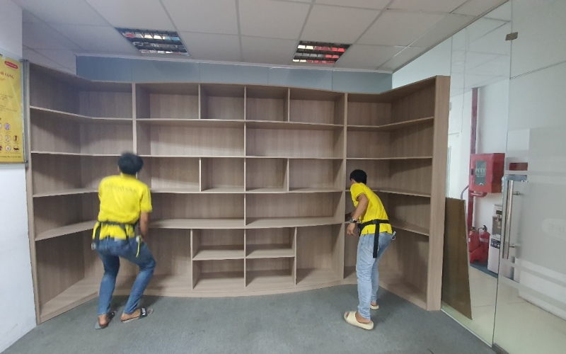 THI CÔNG VP DAICHI LIFE - 68 HỒNG HÀ TÂN BÌNH