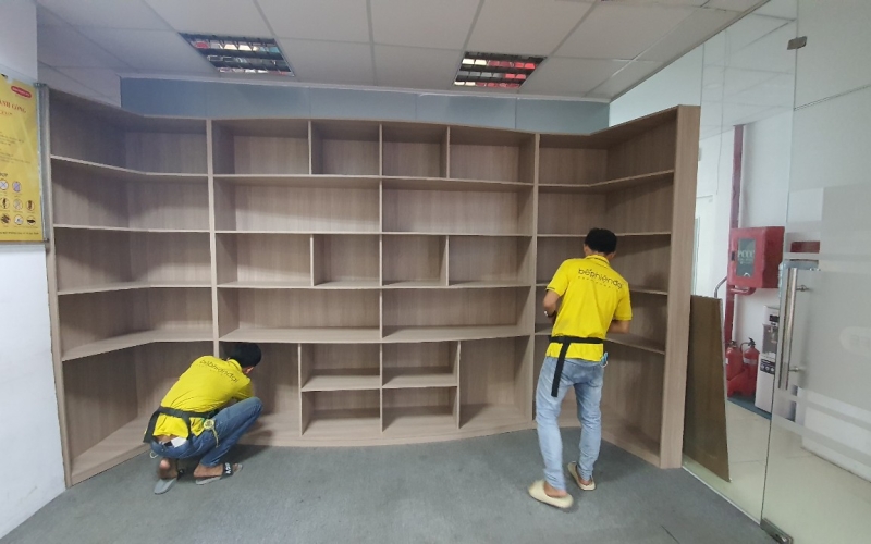 THI CÔNG VP DAICHI LIFE - 68 HỒNG HÀ TÂN BÌNH