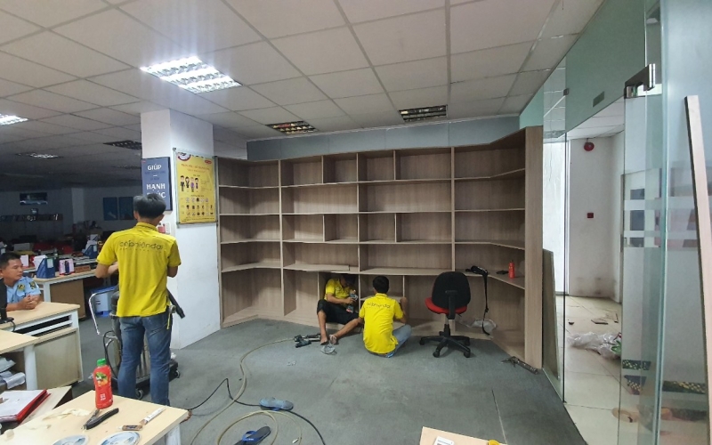 THI CÔNG VP DAICHI LIFE - 68 HỒNG HÀ TÂN BÌNH