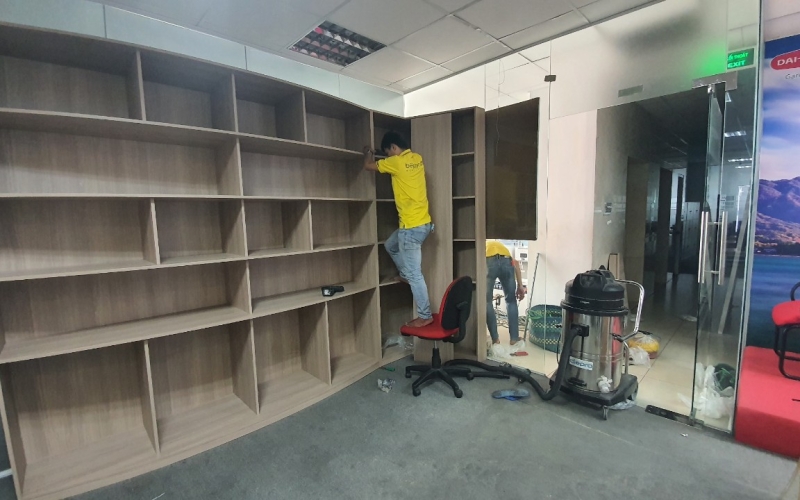 THI CÔNG VP DAICHI LIFE - 68 HỒNG HÀ TÂN BÌNH