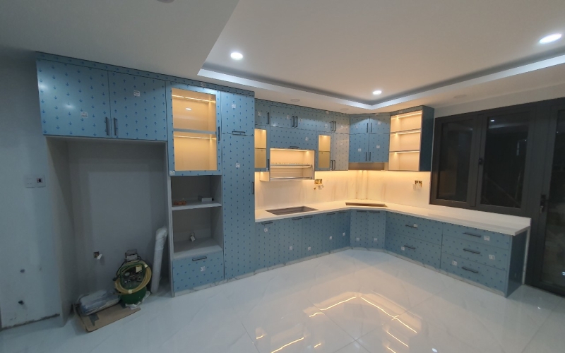 THI CÔNG BẾP NHÀ ANH CHUNG - Q6