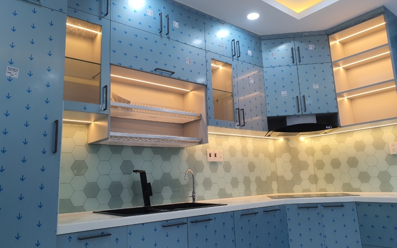 THI CÔNG BẾP NHÀ ANH CHUNG - Q6