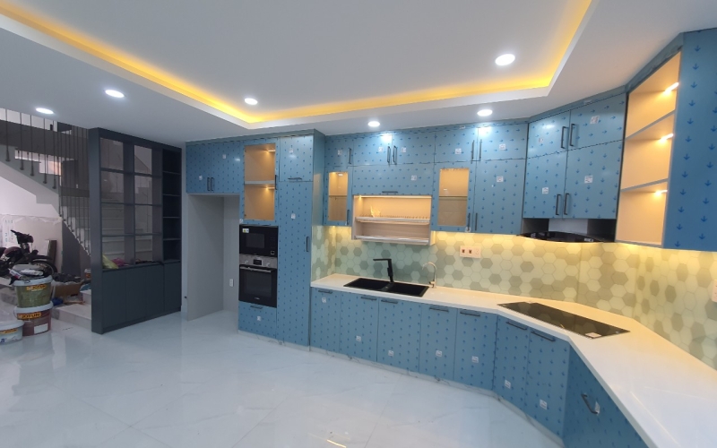 THI CÔNG BẾP NHÀ ANH CHUNG - Q6