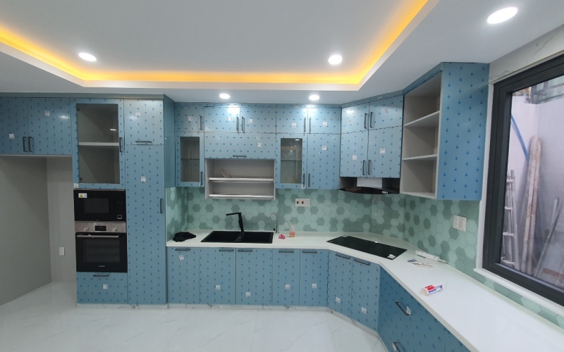 THI CÔNG BẾP NHÀ ANH CHUNG - Q6