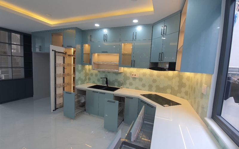 THI CÔNG BẾP NHÀ ANH CHUNG - Q6