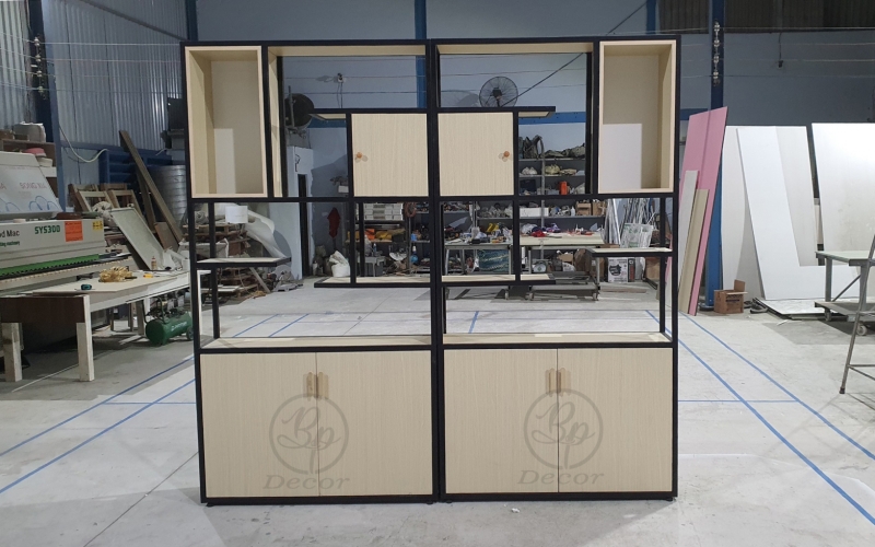 KỆ TRANG TRÍ VĂN PHÒNG HL - TÂN PHÚ