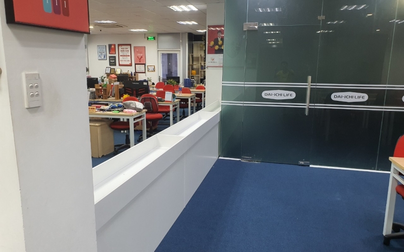 THI CÔNG VP DAICHI LIFE - 68 HỒNG HÀ TÂN BÌNH