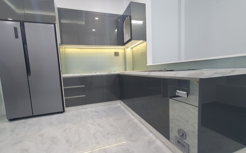 THI CÔNG BẾP NHÀ ANH QUÂN - LONG AN