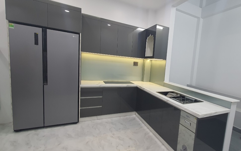 THI CÔNG BẾP NHÀ ANH QUÂN - LONG AN