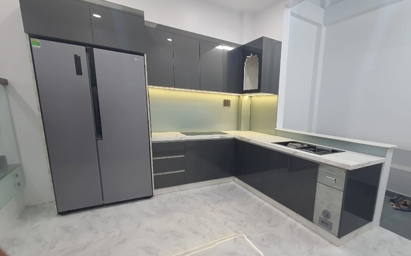 THI CÔNG BẾP NHÀ ANH QUÂN - LONG AN