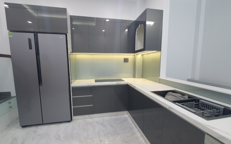 THI CÔNG BẾP NHÀ ANH QUÂN - LONG AN