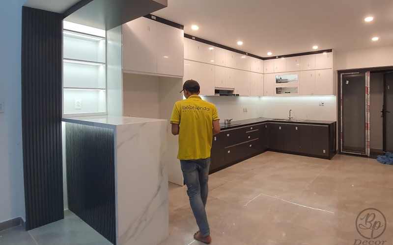 THI CÔNG BẾP NHÀ ANH ĐỨC - NHÀ BÈ