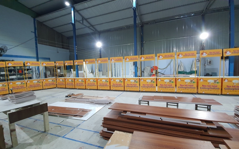 XE KỆ BÁN HÀNG LƯU ĐỘNG - TÀU HỦ COVANG SÀI GÒN