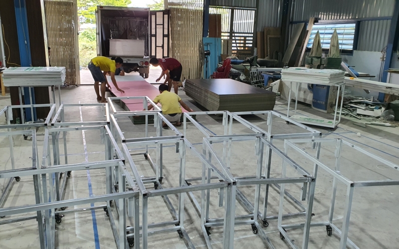 XE KỆ BÁN HÀNG LƯU ĐỘNG - TÀU HỦ COVANG SÀI GÒN