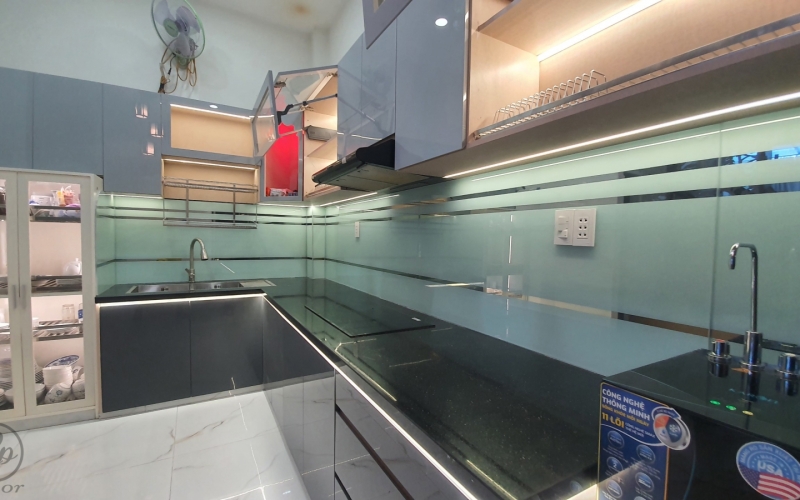 THI CÔNG BẾP NHÀ ANH NHÂN - GÒ VẤP